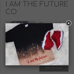 BLEACHED I AM THE FUTURE SHIRT